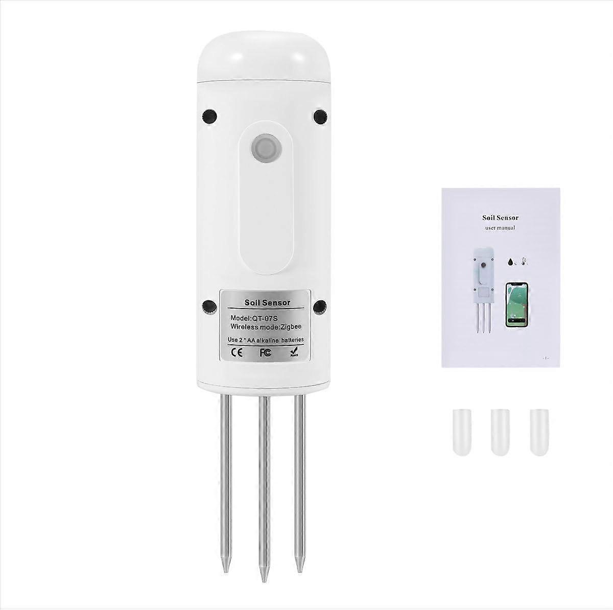 Tuya Zigbee Wireless Soil Moisture Meter Temperature Humidity Tester