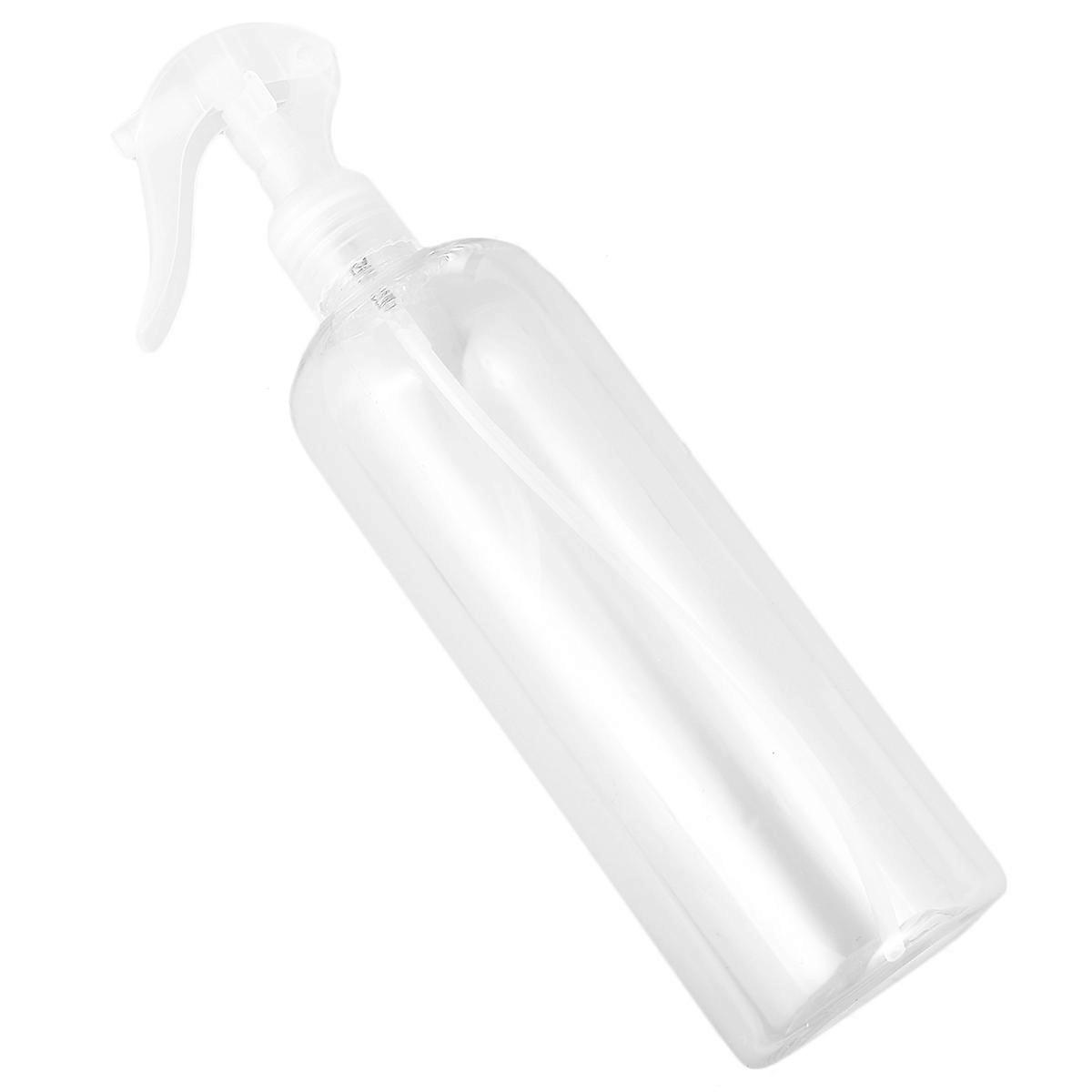 3pcs 500ml Spray Bottle Plastic Press Type Multi-function Mist Watering Bottles Container Sprayer (Transparent)