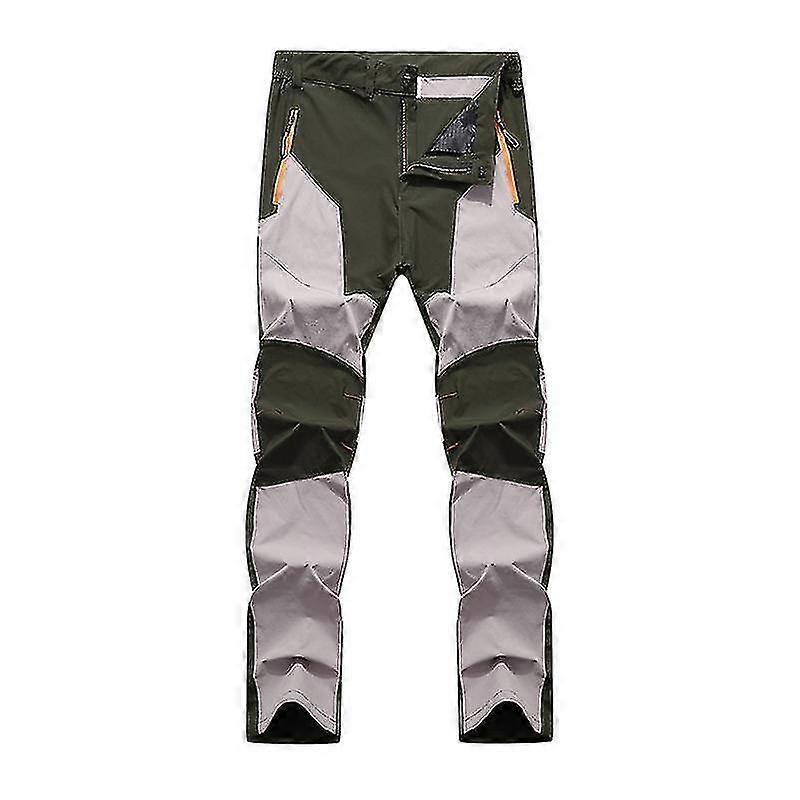 Men's Windproof Waterproof Breathable Quick-Drying Hiking Pants