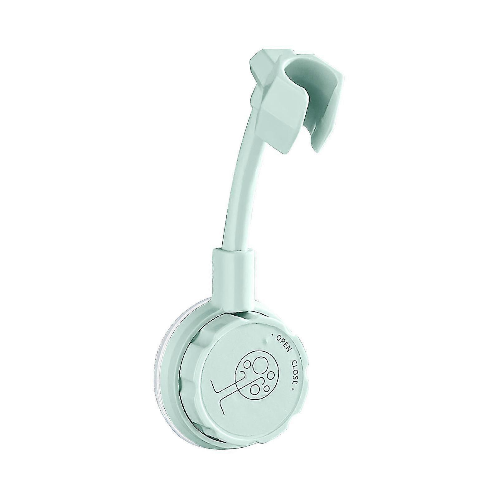 Adjustable Rotating Shower Head Wall-Mounted Bracket Punch-Free Shower Rack