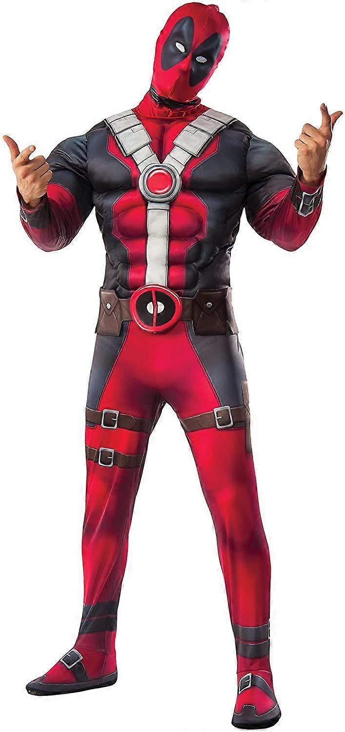 Deadpool Marvel Süper Kahraman Erkek Kostümü