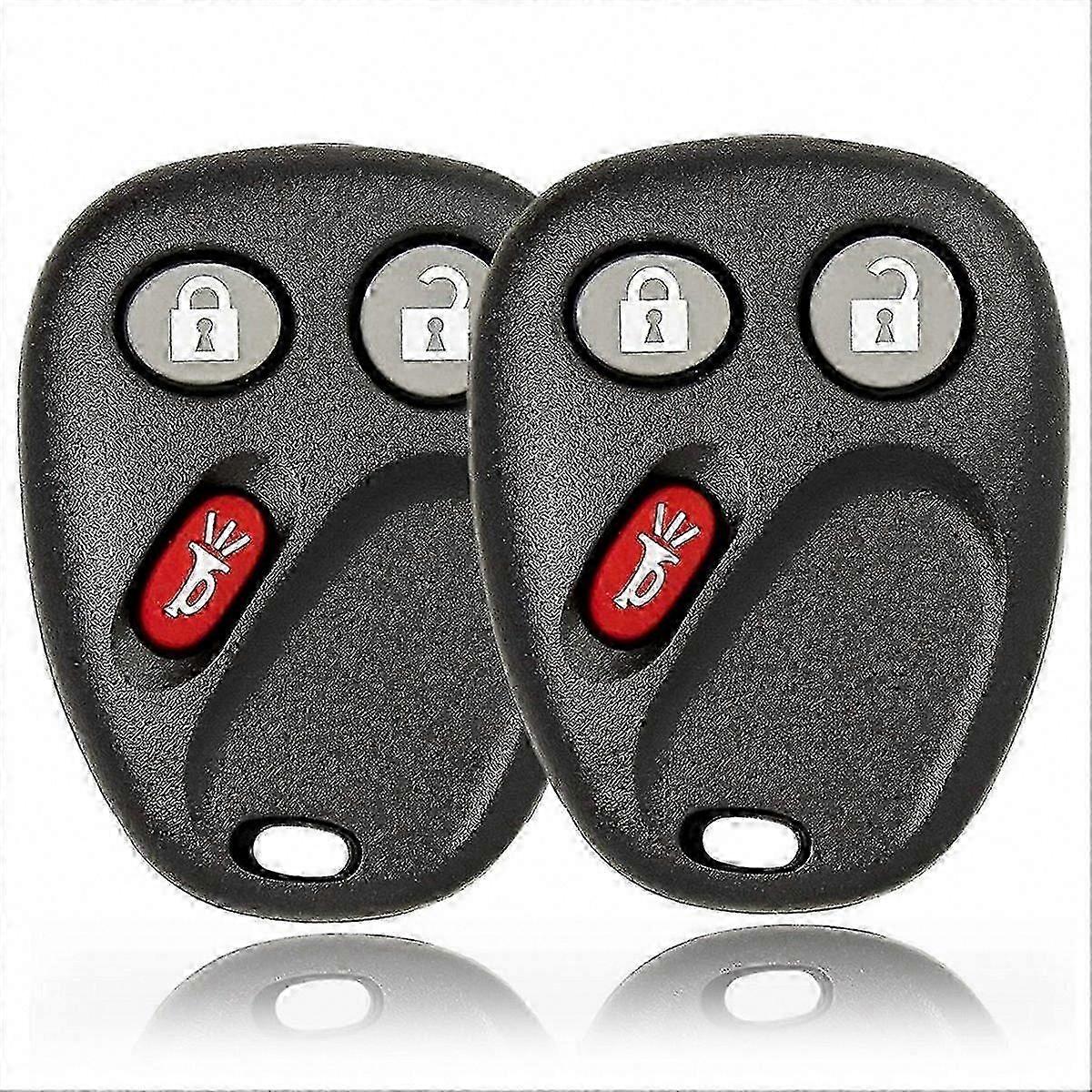 Universal Fit for Most Vehicles Keyless Entry Car Remote - 2-Pack