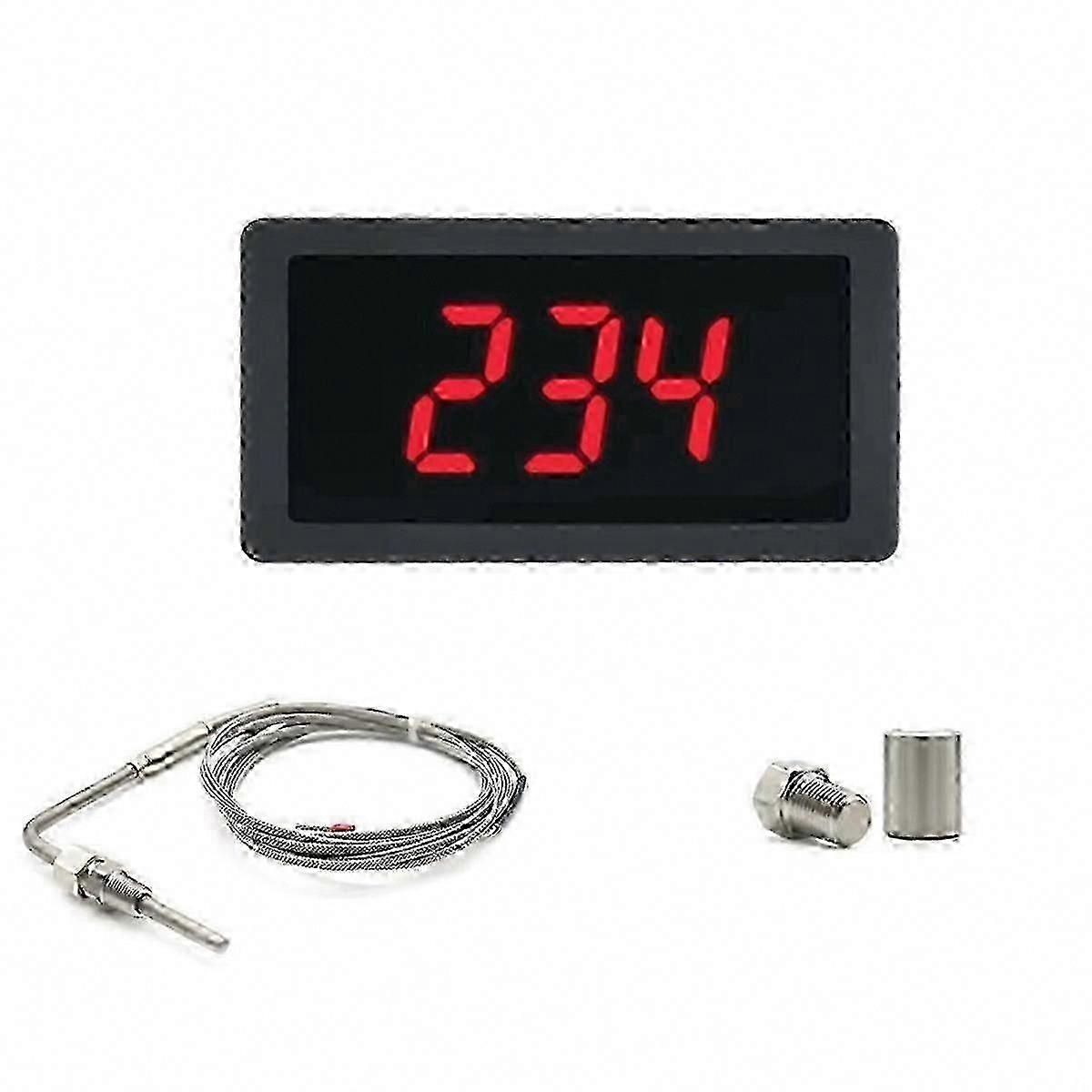 Adjustable LED Meter with EGT and Pt1 Temperature Sensor Soldering Kit