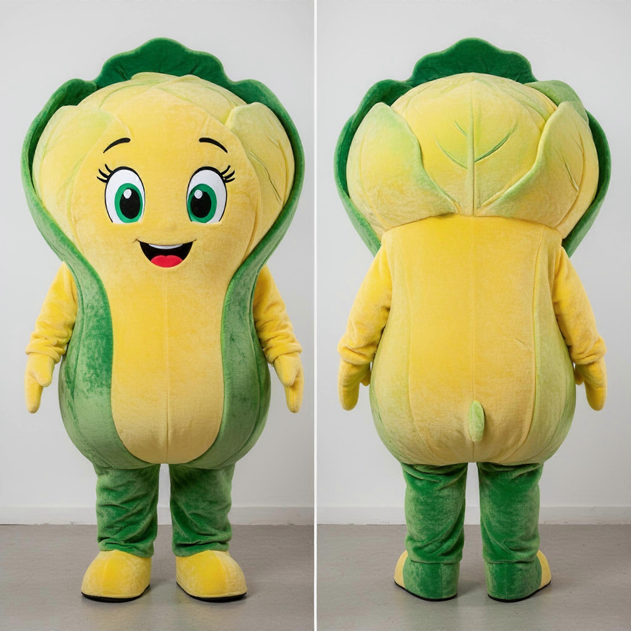MASTICOT Golden Yellow Round Cabbage Mascot