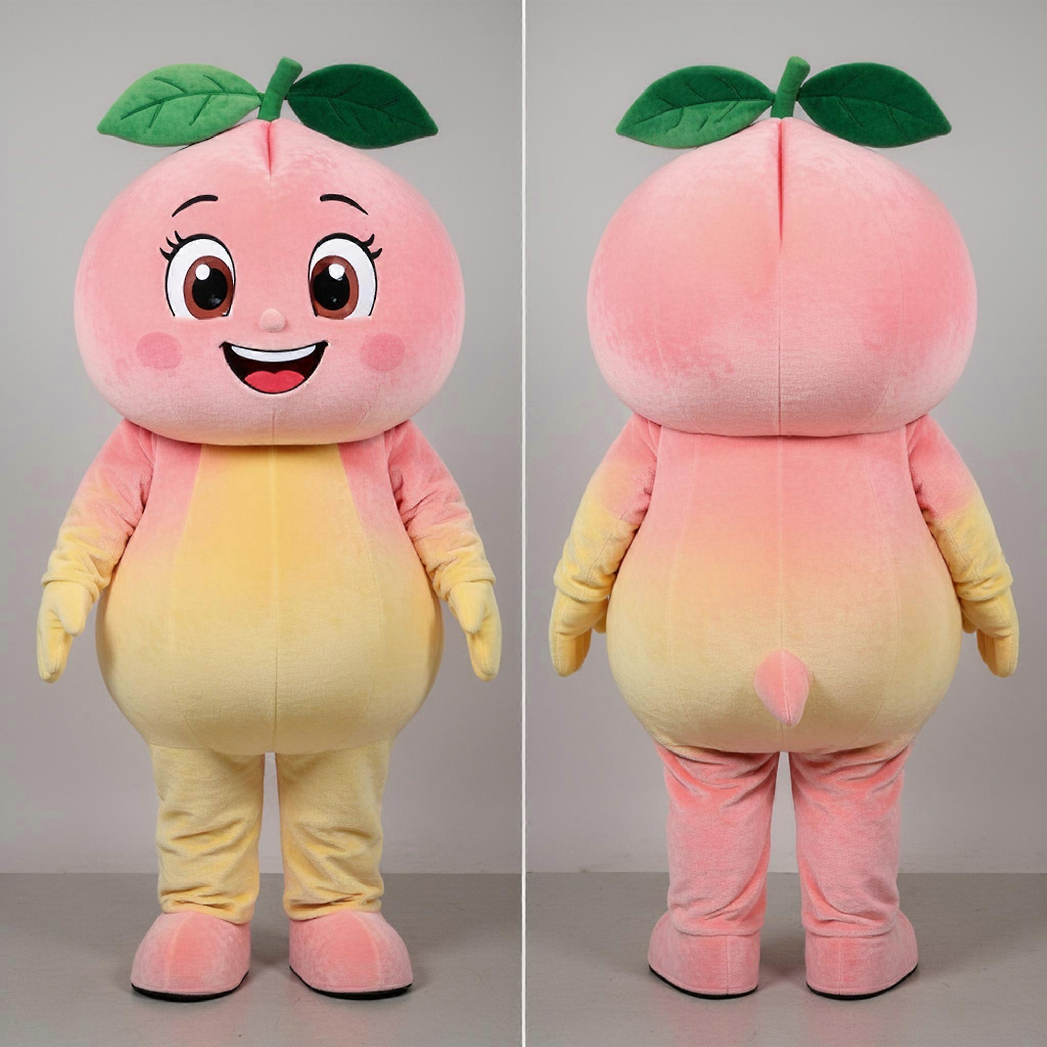 MASTICOT Pink Rounded Grapefruit Mascot