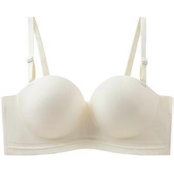 Strapless Invisible Push Up Anti Slip Seamless Backless Bra For Women