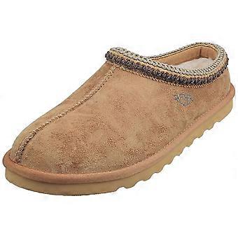 Skechers Renten Ulrich Herrtofflor i Tan
