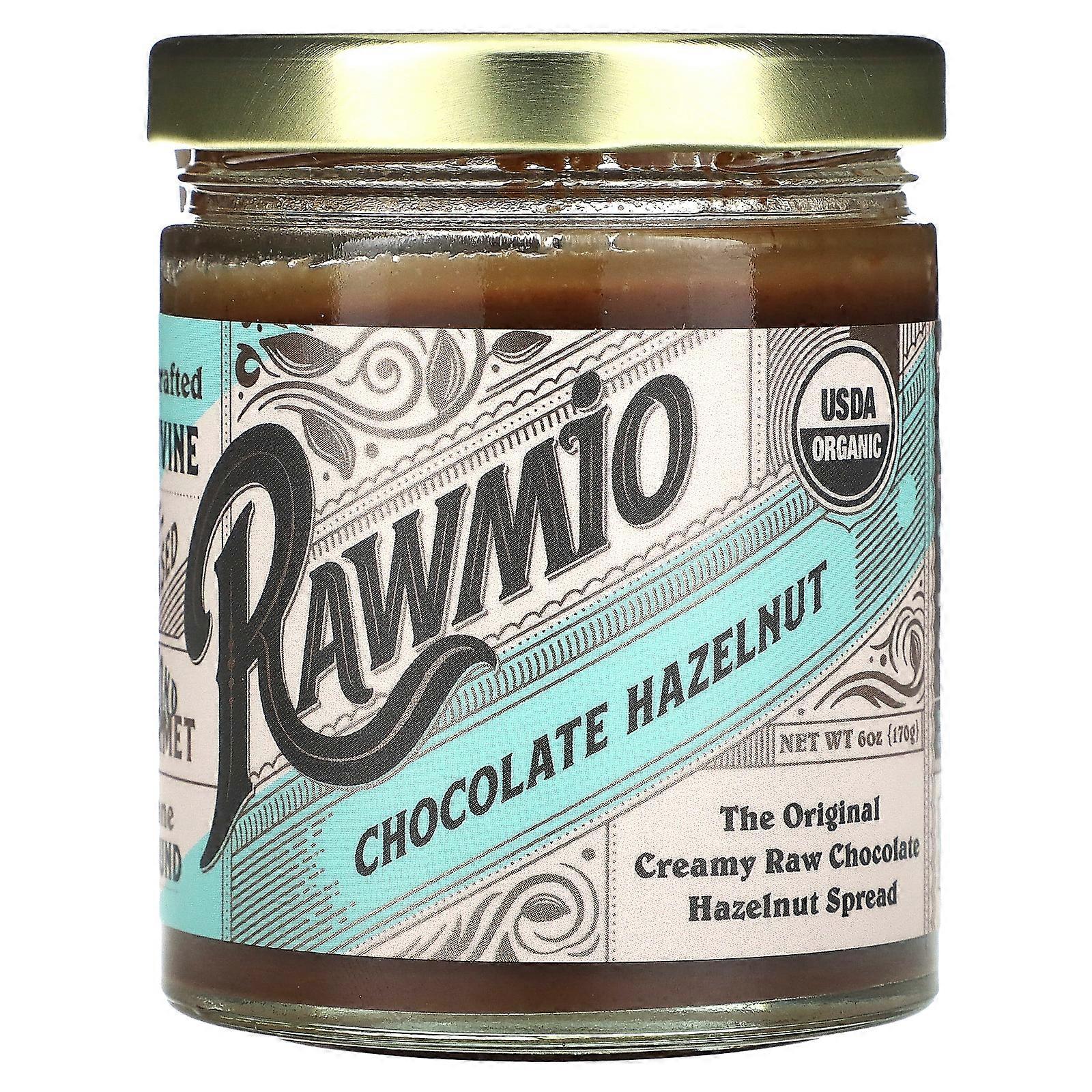 2 x Rawmio, Chocolate Hazelnut Spread, 6 oz (170 g)