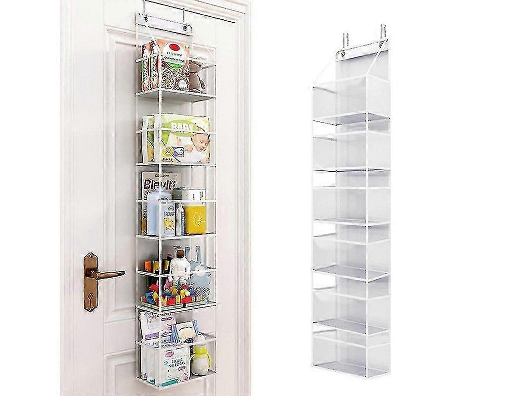 Over-Door 6-Shelf Clear Storage Unit