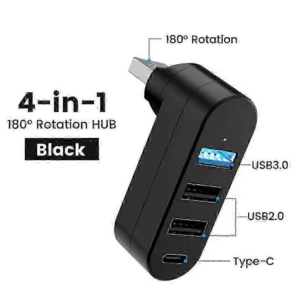 4-Port USB 3.0 Hub Lightweight Extender