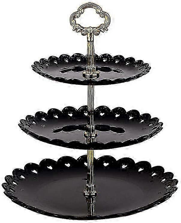 3-Tier Elegant Dessert Tray