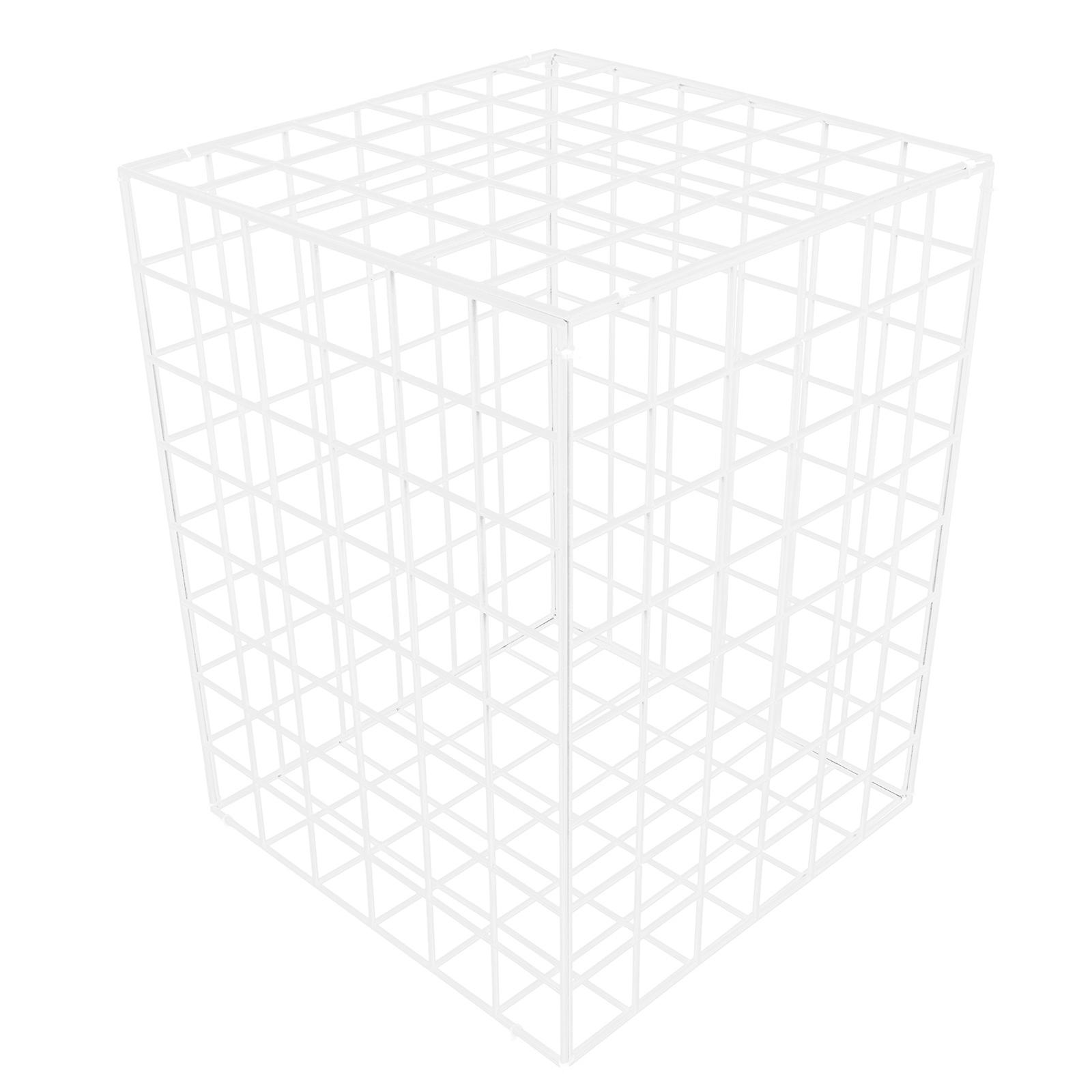 Frame Grid Flower Rack Plastic Stand for Decorating