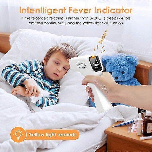 Digital forehead and ear thermometer