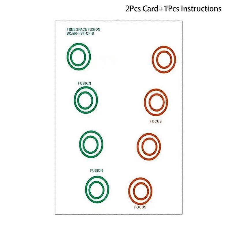 Visual Training Practice Card Children Strabismus Amblyopia Ability Exercise Adjustment Fusion Visual Function Correction