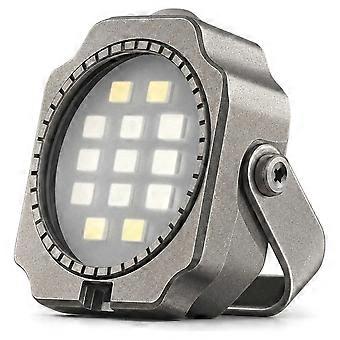 Titanium Alloy Miniature Torch LED Flashlight Torch Pocket Outdoor Camping Light Tpye-C Charge Tools