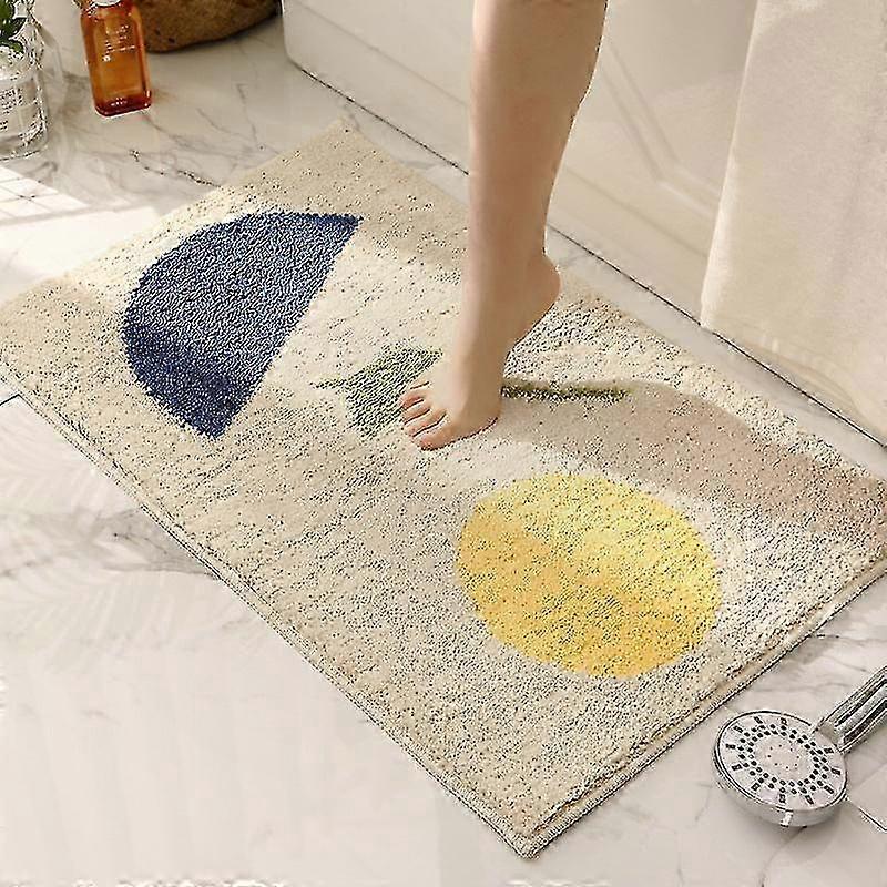 Non Slip Absorbent Soft Rectangular Bath Mat