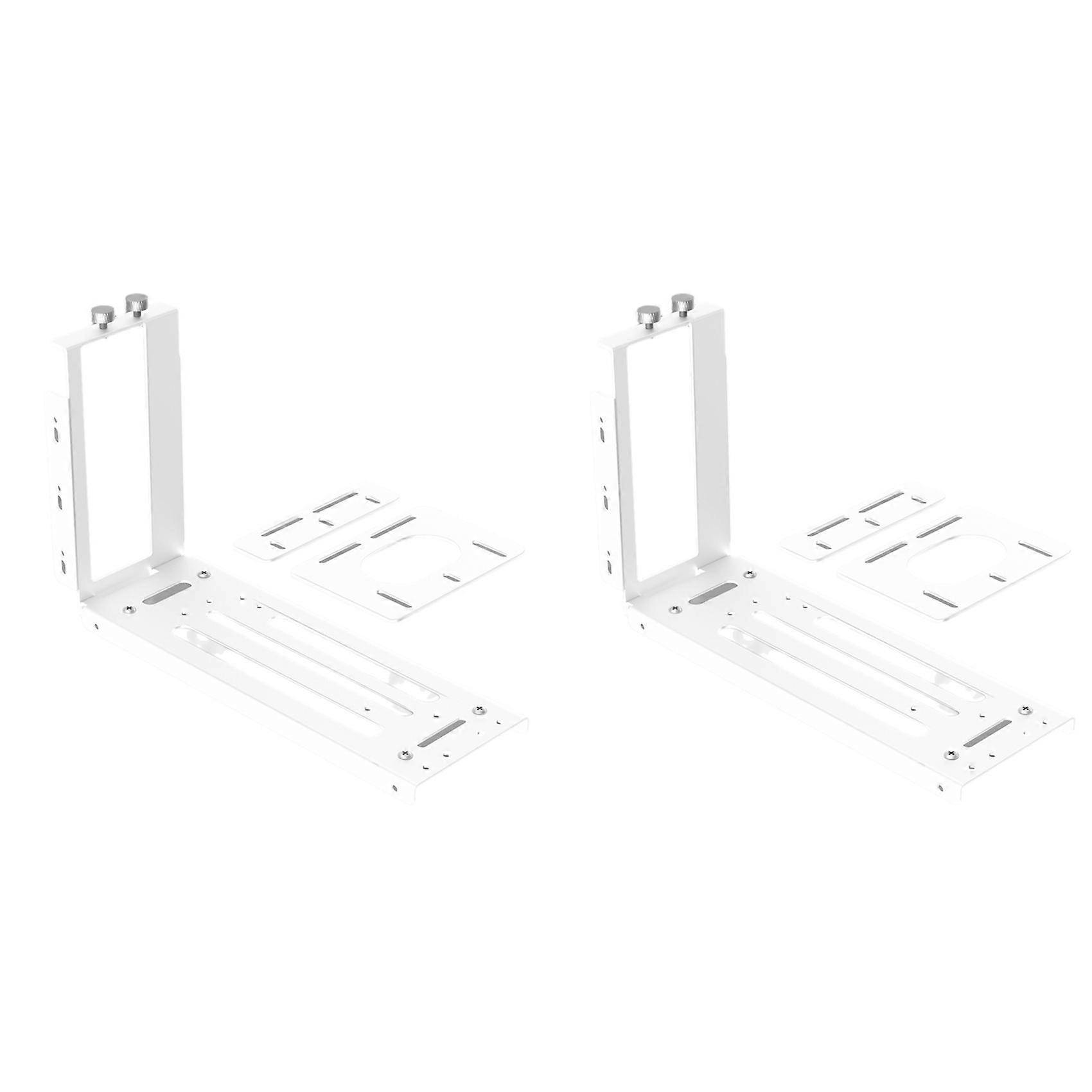 2X Vertical GPU Mount Bracket,2 Slots Graphics Card Steering Holder with Hardware,External GPU Docking Station,A