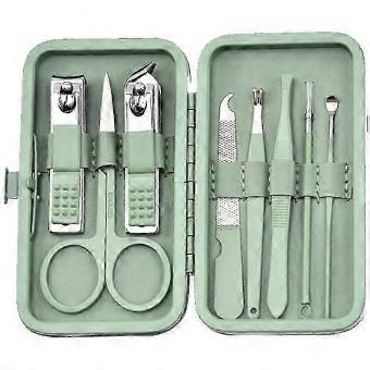 Manicure Set, Stainless Steel Travel Nail Clippers and Scissors Kit with Pedicure Care Tools