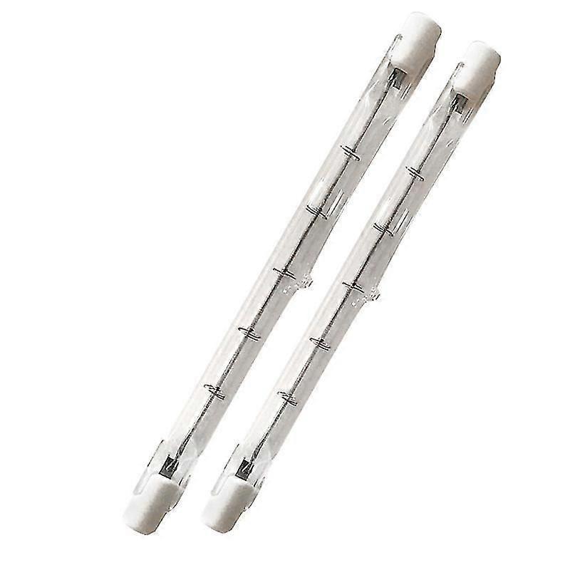 300W Dimmable 2Pcs R7s Linear Halogen Bulb Security Floodlight 118mm