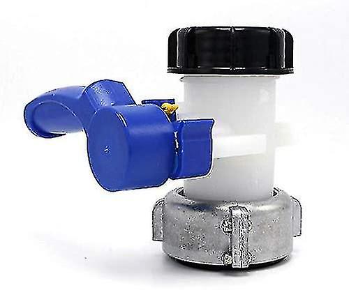 Butterfly Valve Nd50 Ibc Water Reservoir With 75mm Aluminum Alloy Floating Nut Replacement S60x6 For