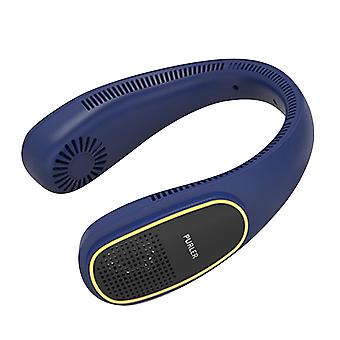 Home Appliances Hanging Fan,portable Fan,negative Ion Fan,neck Hanging Fan,small Fan(blue)