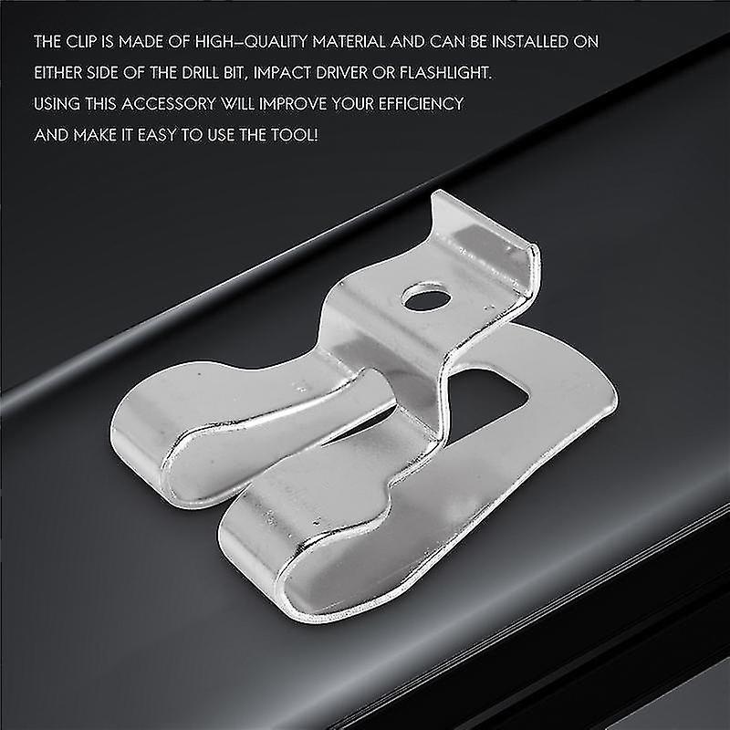 10pcs clip de cinturón para 20v Max Tools para Dcd740b Dcd740b-b3 Dcd771c2 Dcd780b Accesorios