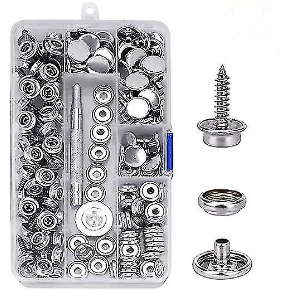 Marine Grade Canvas Boat Cover Snap Button Fastener Kit