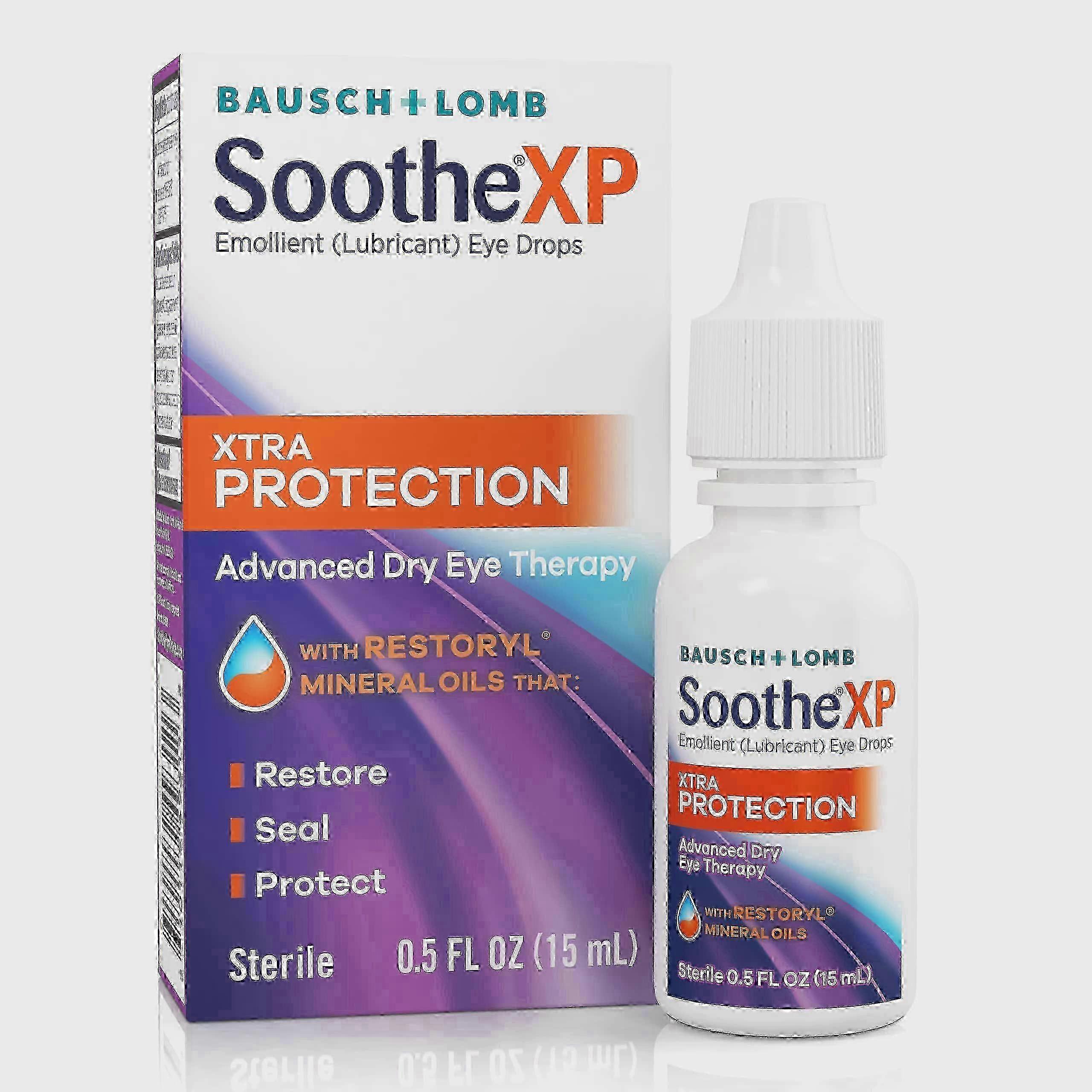 Soothexp Advanced Dry Eye Therapy Lubricant Eye Drops, 0.5 Fl Oz