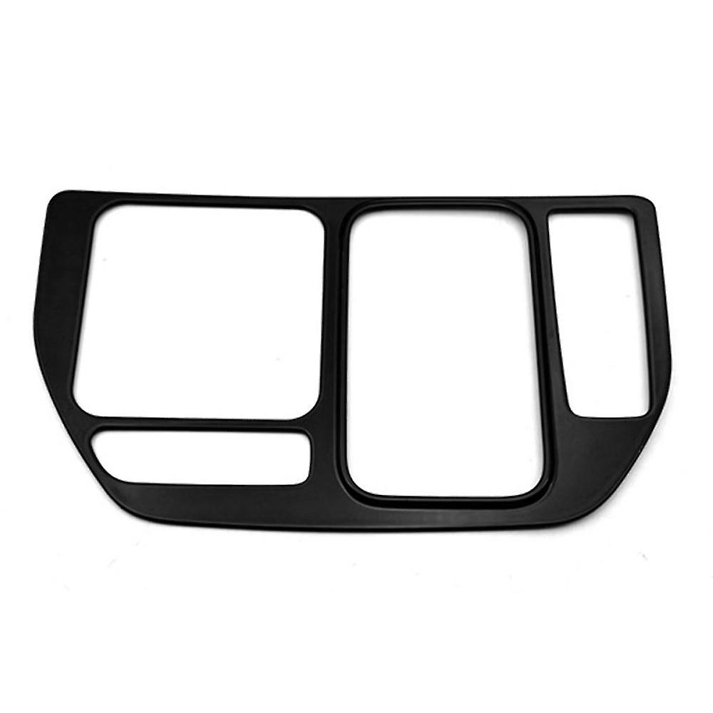 Bright Black Central Control Gear Shift Panel Decal Interior