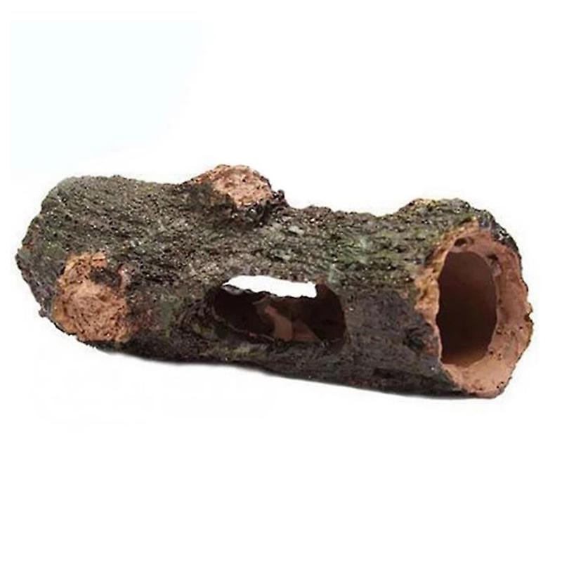 New Arrival Aquarium Ornament Hollow Hole Log Tree Tunnel Cave Fish Tank Decor