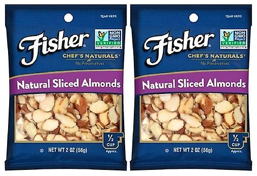Fisher Chef Naturals Natural Sliced Almonds 2 Pack
