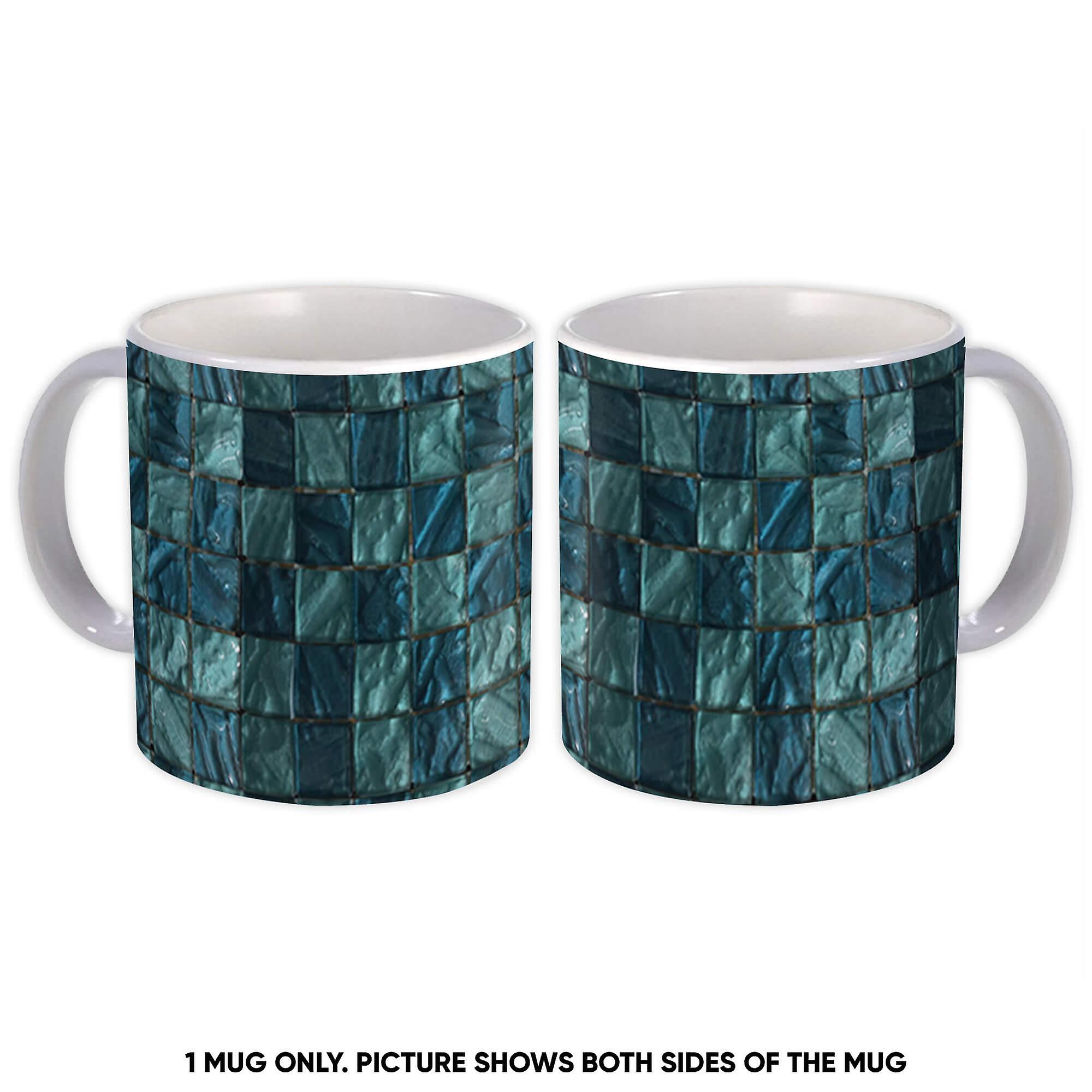 Gift Mug: Glass Wall Pattern Abstract