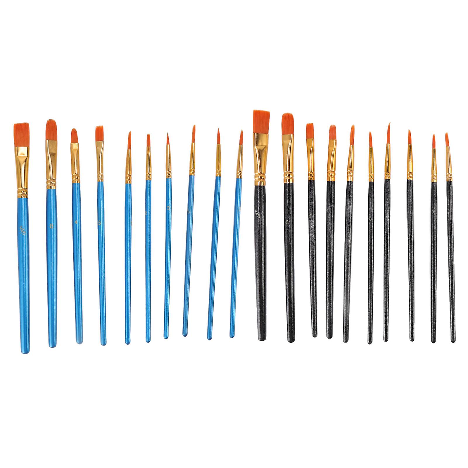 Watercolor Brushes, Elastic Nylon, Different Sizes