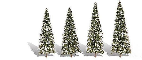 Woodland scenics WTR3567 2 in.-3.5in. Snow Dusted - Pack of 5 Suitable for several scales Trees Scale model