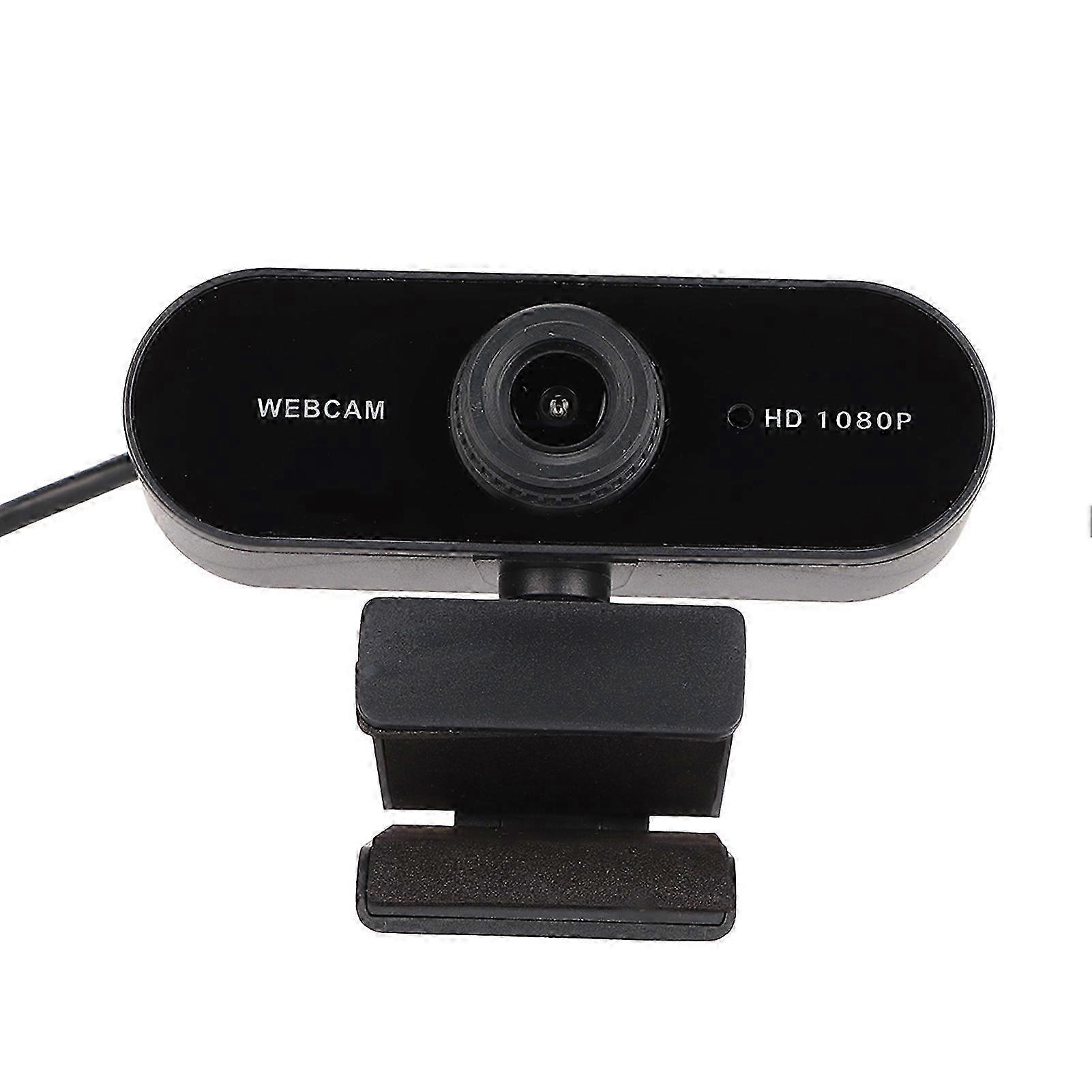 1080P Computer Camera 360° Rotation 30fps Frame Rate USB Webcam with Microphone for Conferencing Video Calling1080P Manual Focusing