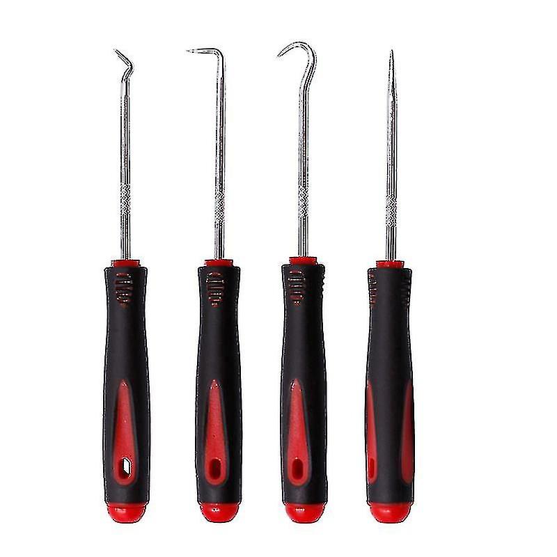 4pcs Precision Pick And Hook Set, Car Auto Oil Seal Gasket Pick Mini Precision Hooks Puller Remover