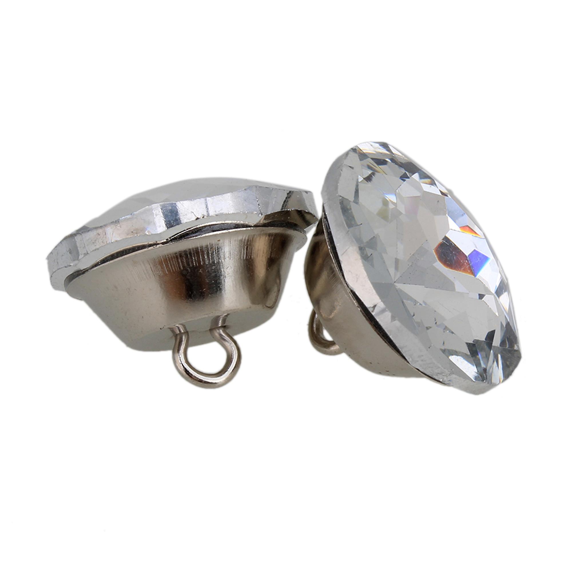 20 Pieces Diamante Crystal Upholstery Sofa Headboard Buttons Wall Decor