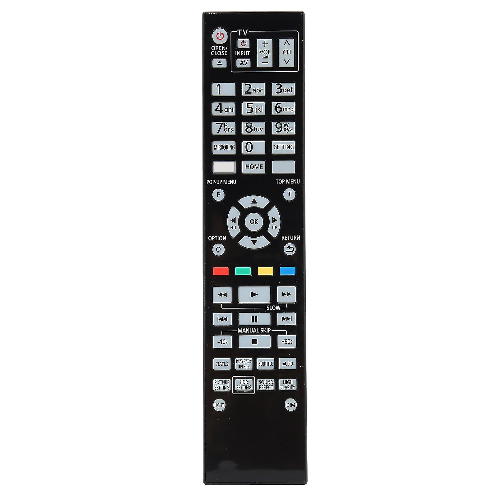 N2QAYA000172 Remote for BluRay Players - Easy Control, No Setup, Perfect Replacement
