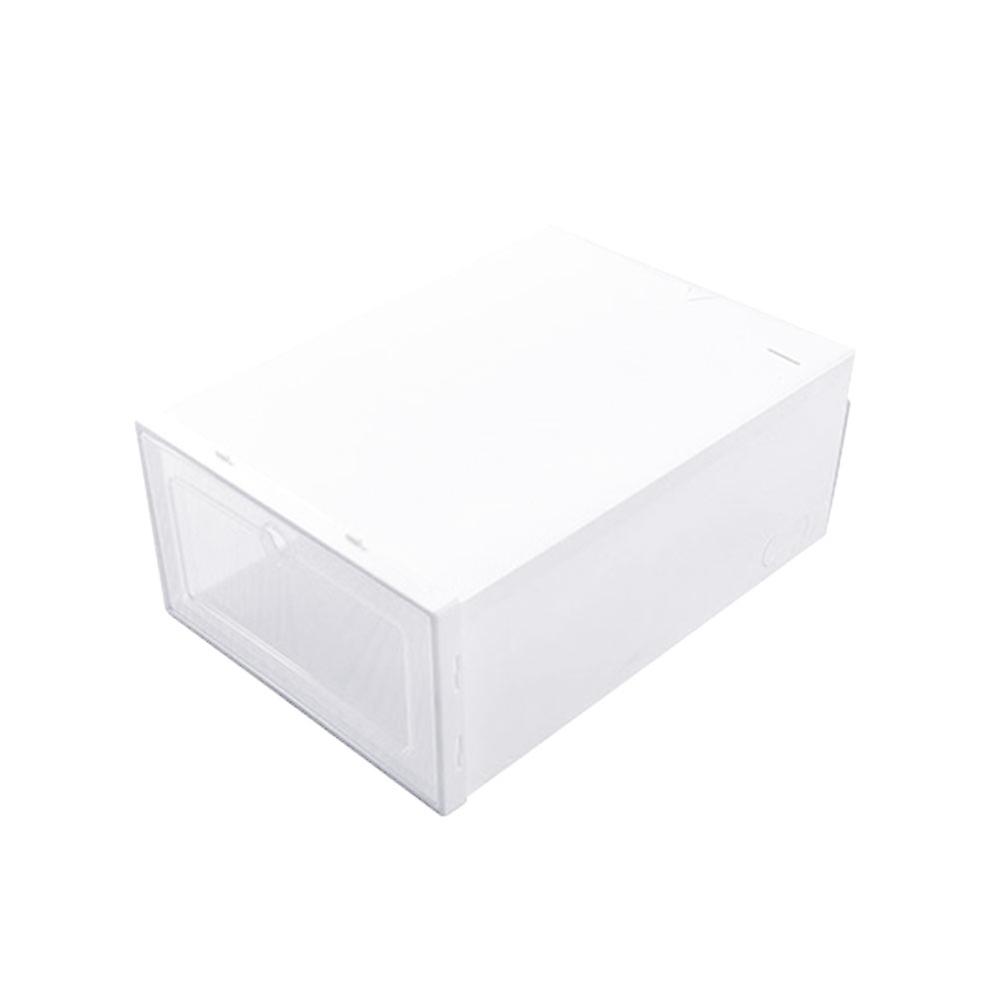 Transparent Shoes Drawer Case Stackable Sundries Storage Box Rack Organizer