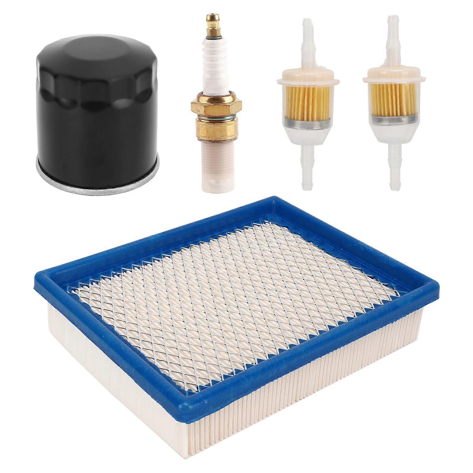 Golf Cart Tune Up Kit Fuel Oil Air Filter Spark Plug Replacement 41016467 102003201 for Club Car DS 1992 and Up Models