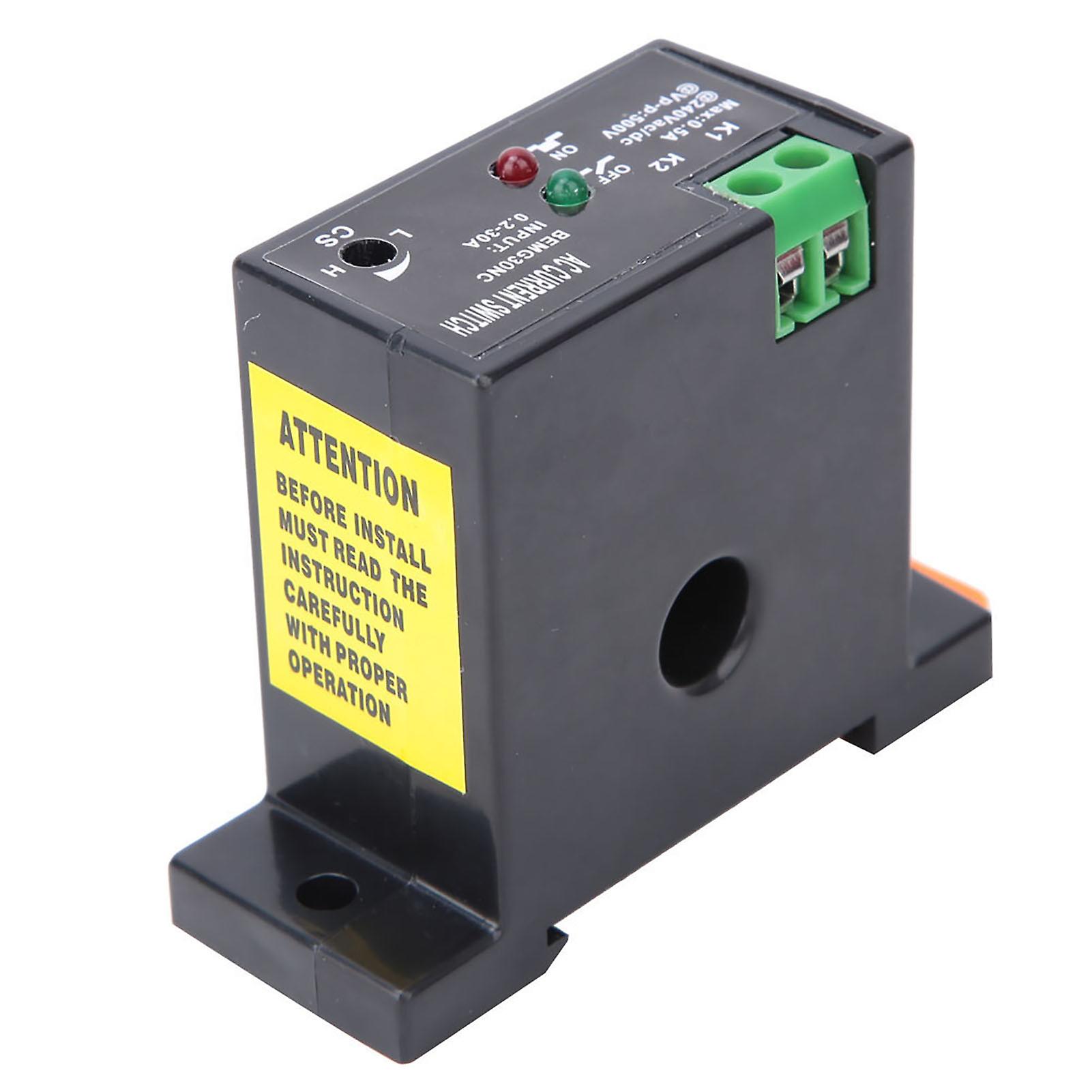 0.2-30A Adjustable Explosion-proof AC Sensing Switch, Self-powered Sensing Switch (Normally Closed)