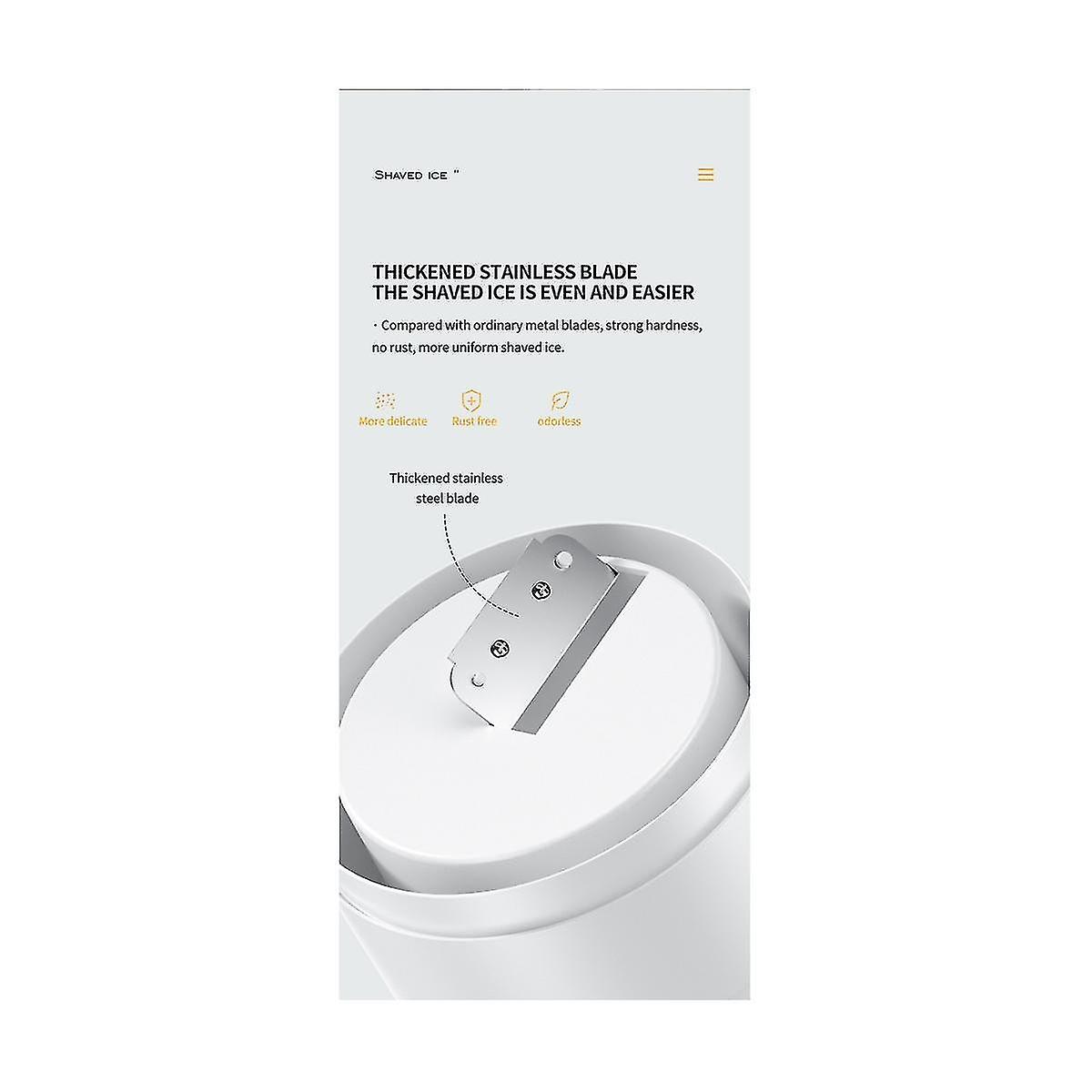 Small Manual Ice Crusher Home Ice Shaver Hand-cranked Ice Crusher Mini Hail Ice Millers Ice Grinder