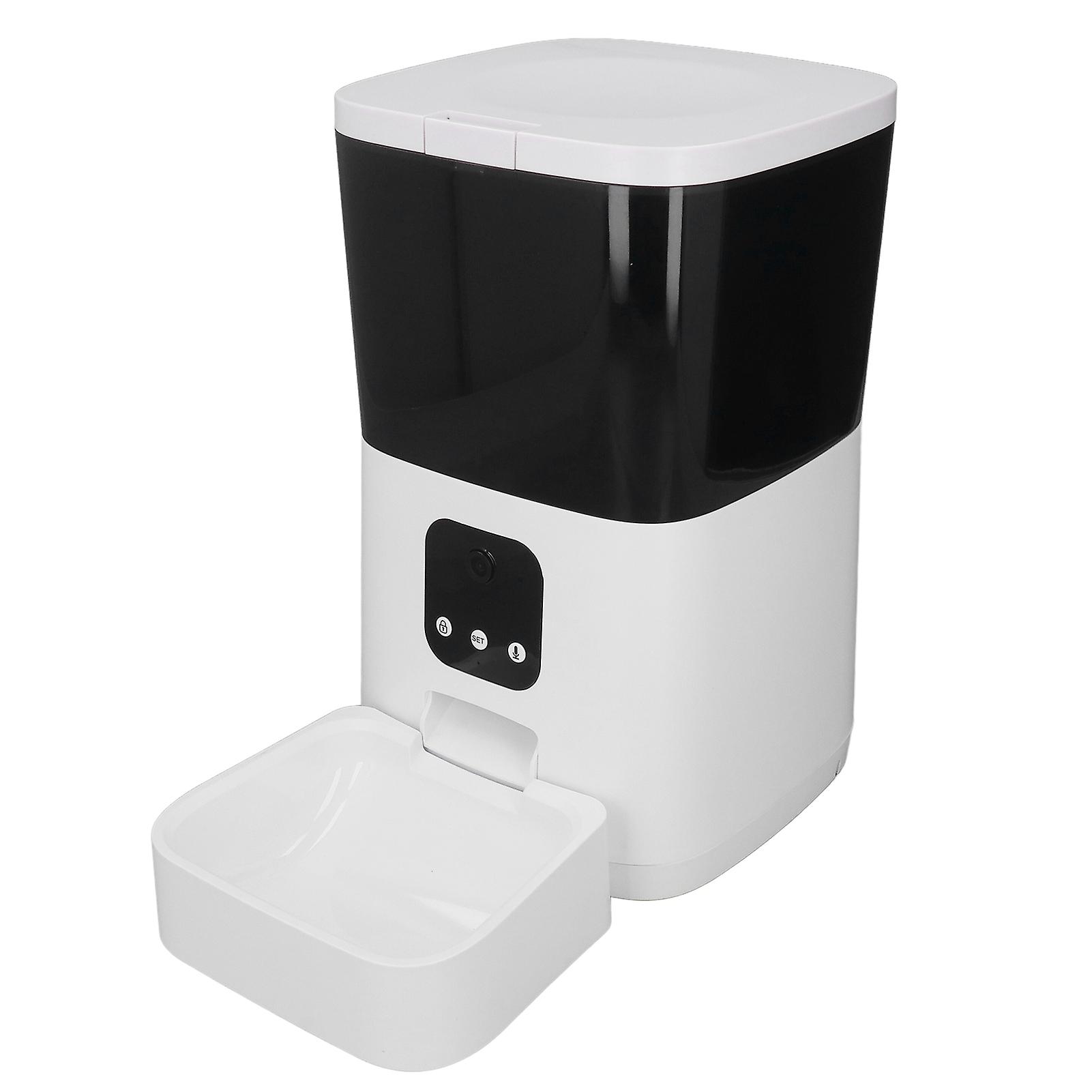 Automatic 6L Smart Pet Feeder WiFi APP Control Voice EU Plug