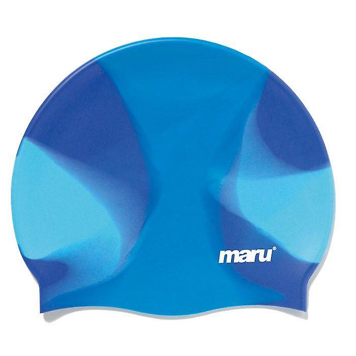 Maru Silicone Swim Cap Blue Shades - Womens
