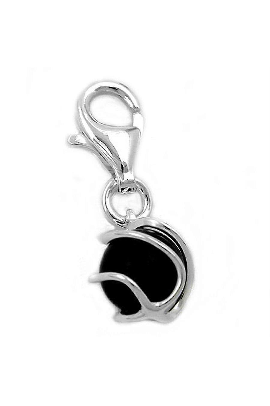 Pendant Charm Onyx 6mm Silver 925 - Gl90707