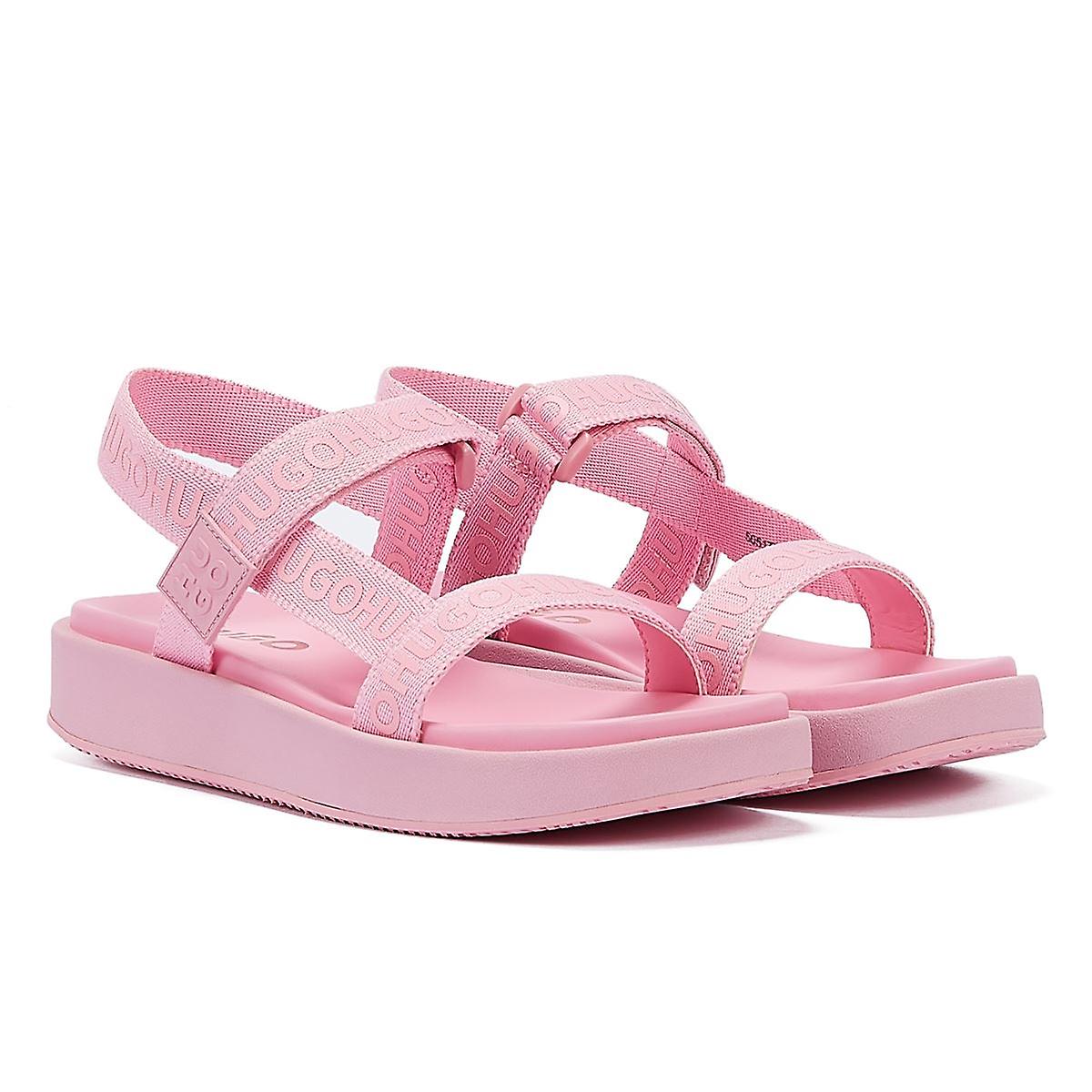 Hugo Emma Strap Women's Pink Sandals
