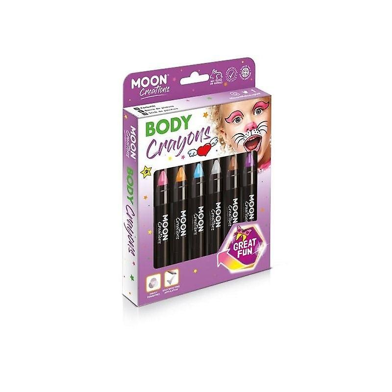 Moon Creations Body Crayons Assorted C11630