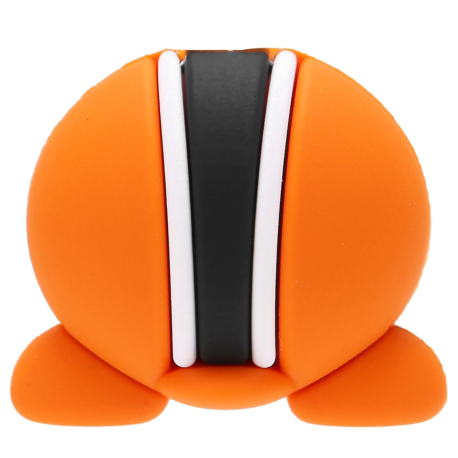 Data Line Protector Cute Cartoon Bear Shape Charging Cable Protector For Cellphones Computer Tablet Date LinesOrange