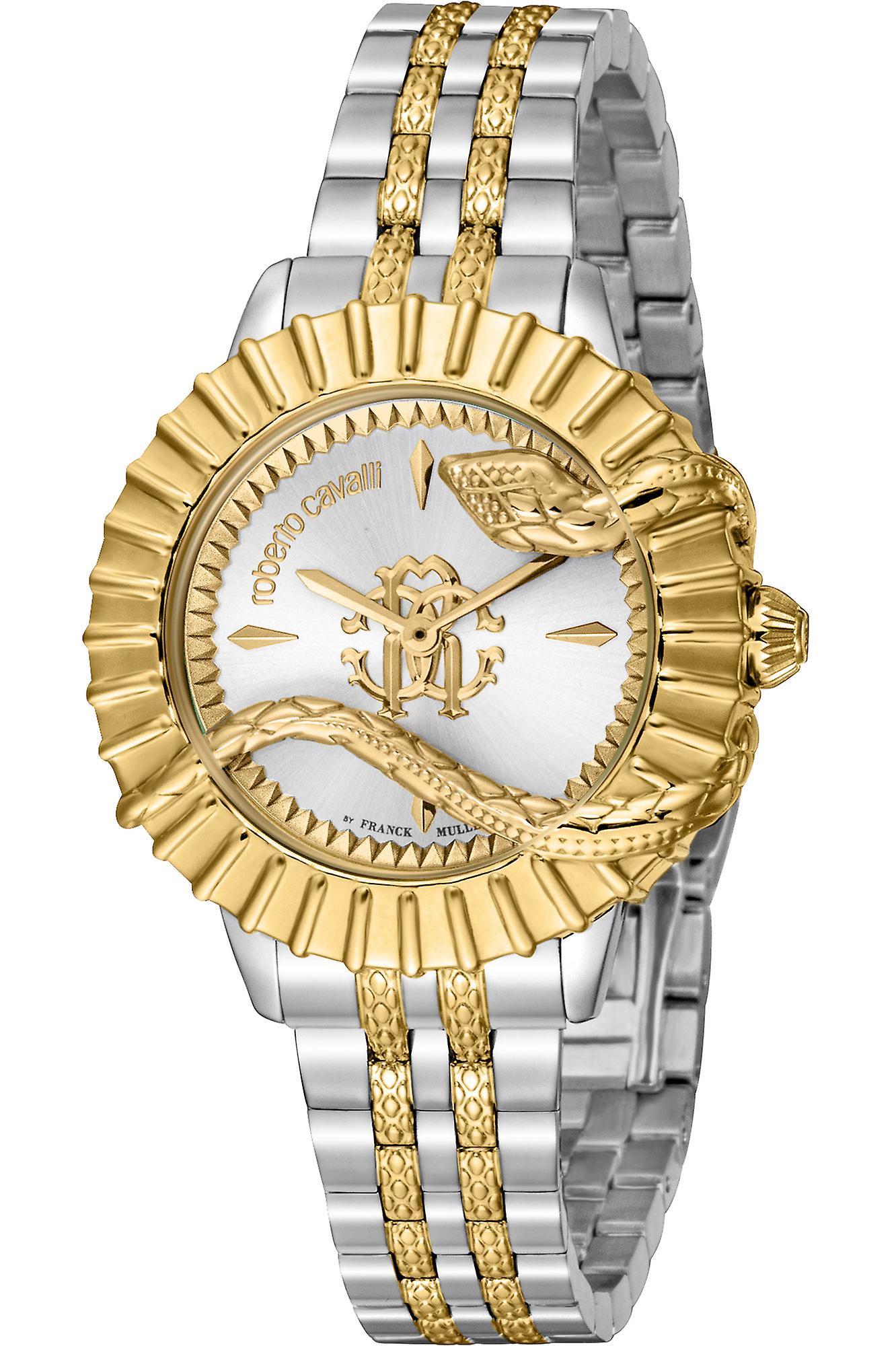 Roberto Cavalli di Franck Muller RV1L213M0071 - Analogico Femmina al Quarzo in Acciaio Inox