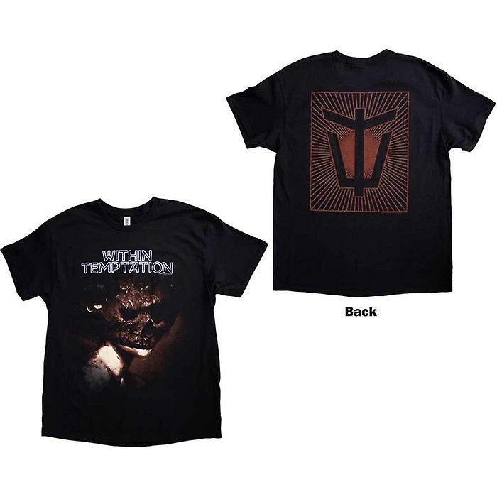 Within Temptation Unisex Adult Bleed Out Single Back Print T-Shirt